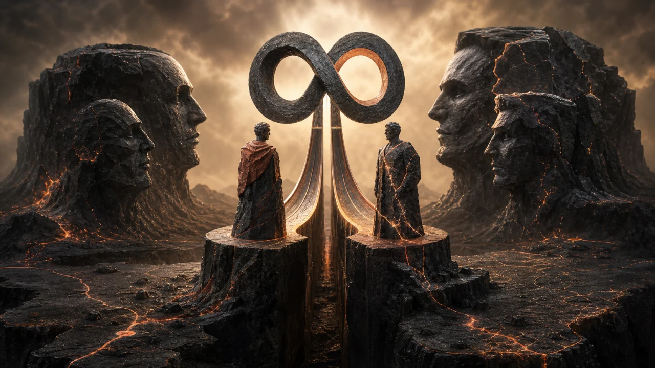 Ilustración conceptual de Olduvia sobre Meta lanza Muse Wonder y Muse Wonder Full para competir en la frontera de la IA